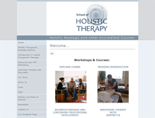 Tablet Screenshot of holistic-school.com